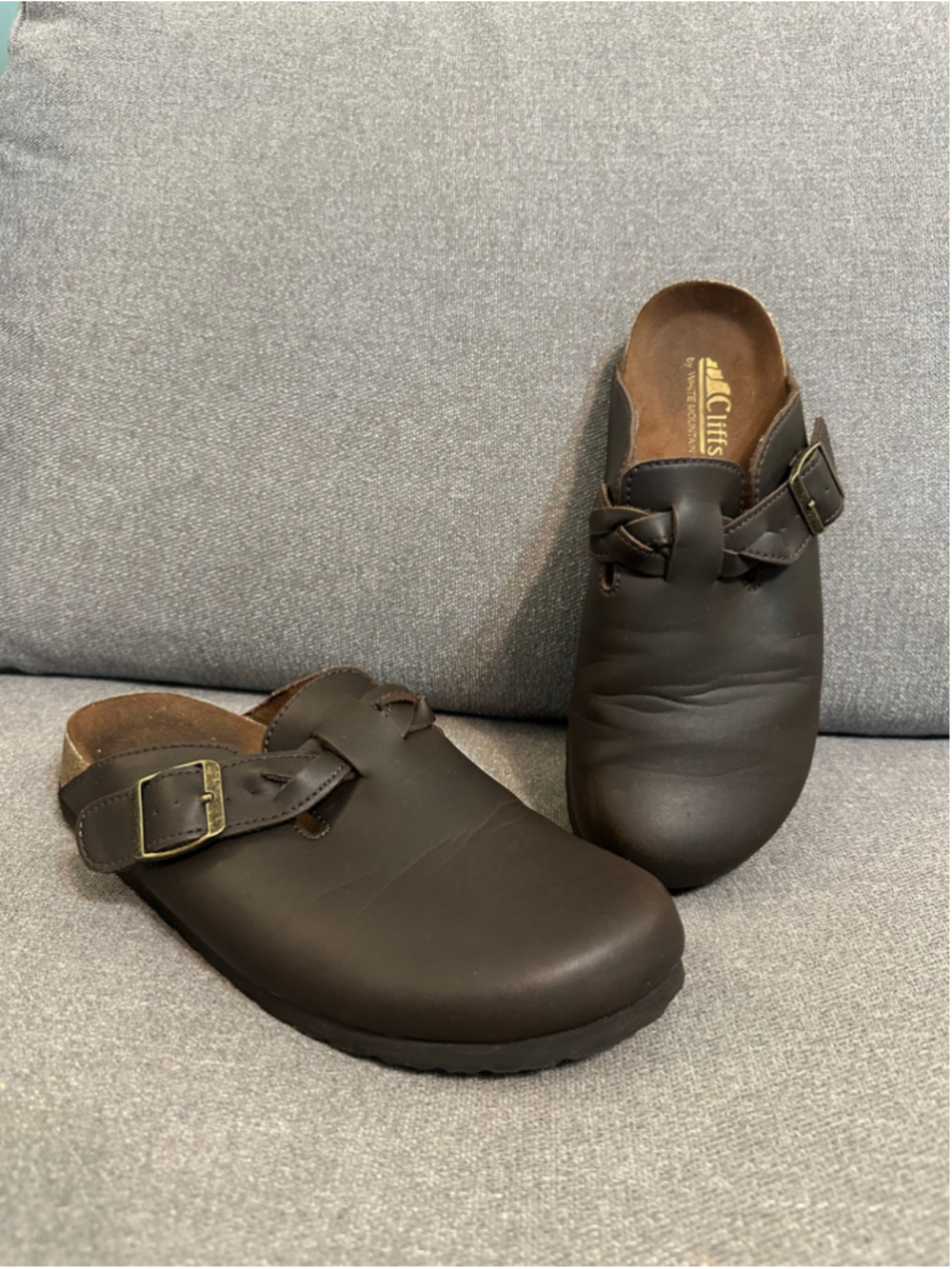 Cliffs by White Mountain Brown Clogs Women’s Size 6.5 - Picture 1 of 7